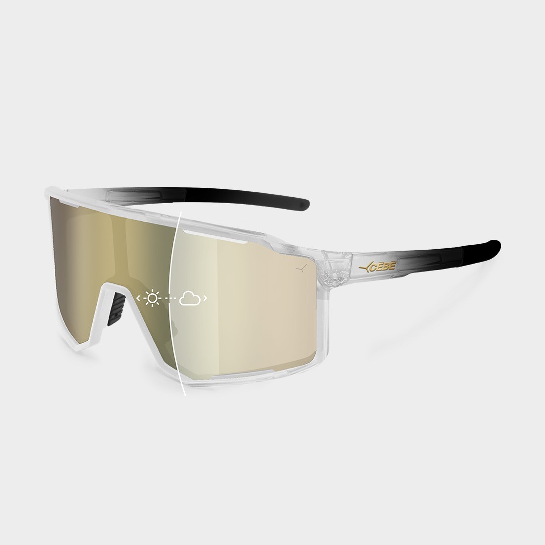 Cébé OUTFLOW Photochromique | Lunettes sport photochromiques adulte
