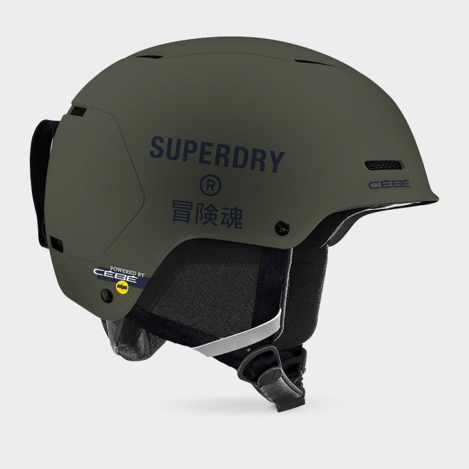 cebe-pow-mips-x-superdry-casque-ski-all-mountain-mips-green