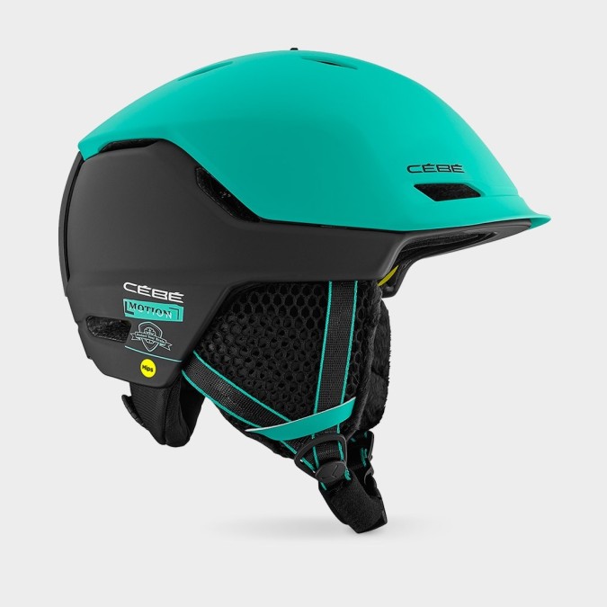 cebe-motion-mips-casque-ski-performance-mips-black-green（カスクスキーパフォーマンスミップス-ブラックグリーン）。