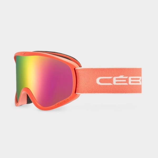 Masque de ski Neuf Cébé Striker M Matt Black Pink Photochromique