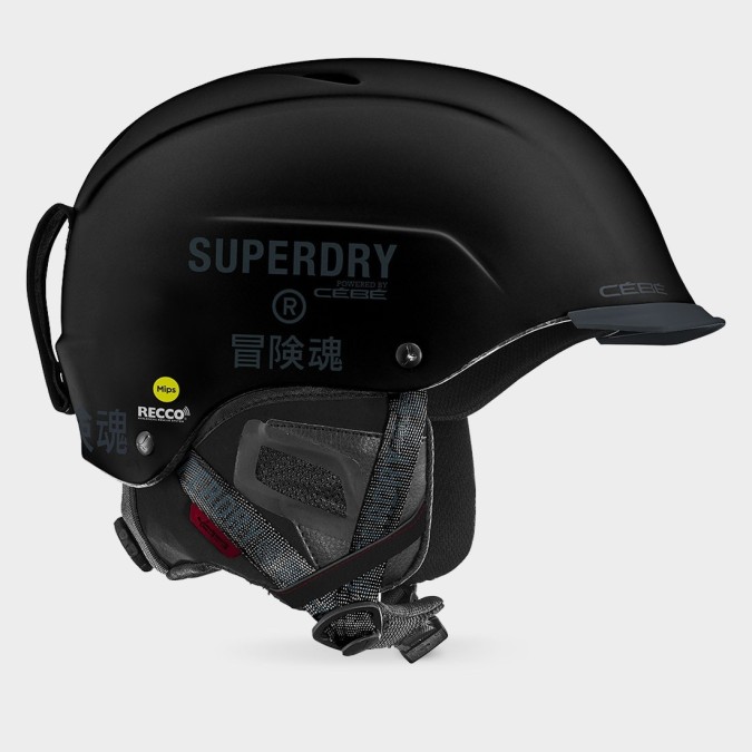 cebe-contest-visor-ultimate-mips-x-superdry-casque-ski-performance-mips-noir
