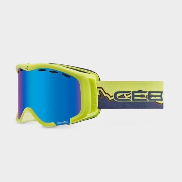 EXP VISION Masque de Ski pour Enfant 2 à 14 Ans Lunette Ski Masque Ski OTG  de Garçon ou Fille Anti-UV Antibuée Compatible avec Casque Lunettes de  Neige : : Sports et