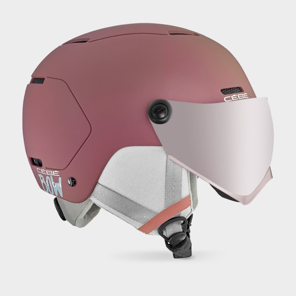 cebe-bow-vision-casque-ski-junior-visier-rot